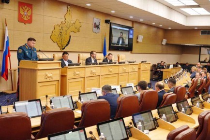 В Заксобрании Иркутской области обсудили ситуацию с паводками и меры защиты территорий