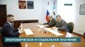 Проект экокластера, который построят в Ангарском городском округе, обсудили губернатор Игорь Кобзев и управляющий партнер АО «Национальный экологический оператор» Вадим Логунов