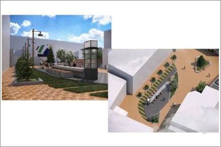 Не просто сквер: возле здания Культурного центра Александра Вампилова в Иркутске появится пространство для встреч и отдыха