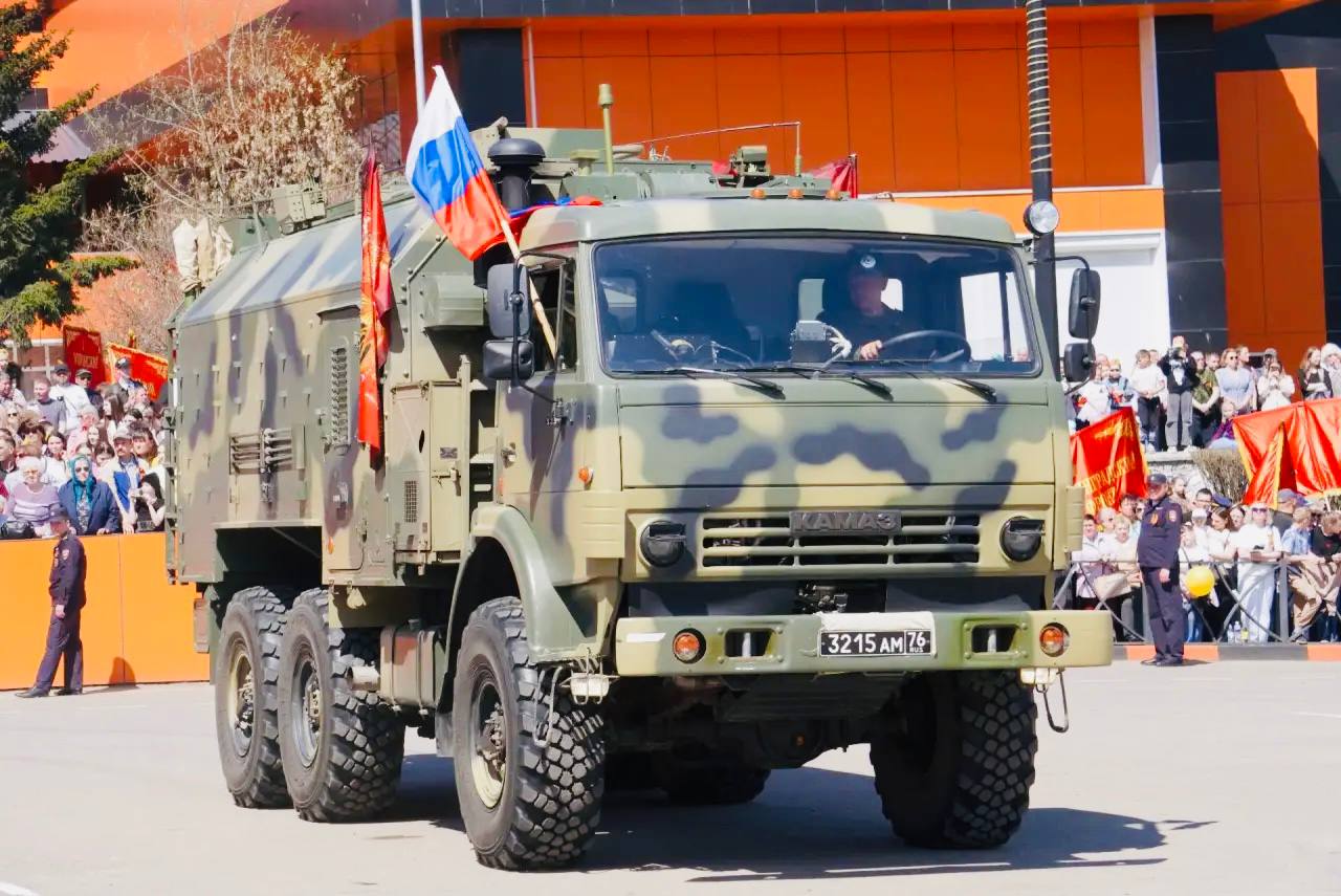 Парад Победы в Черемхово. Центральная площадь Черемхово стала местом проведения масштабного Парада Победы