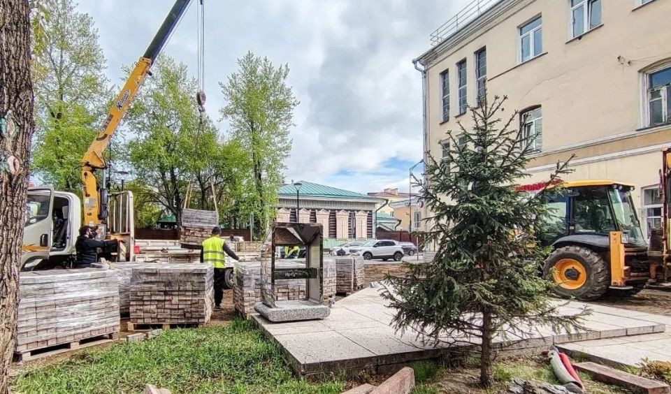В Иркутске преображается сквер имени Ножикова