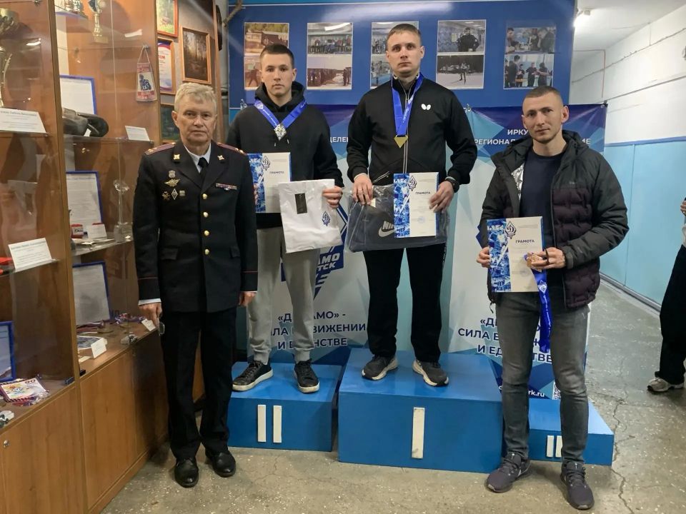 Первое место в состязаниях по настольному теннису занял сотрудник транспортной полиции Прибайкалья