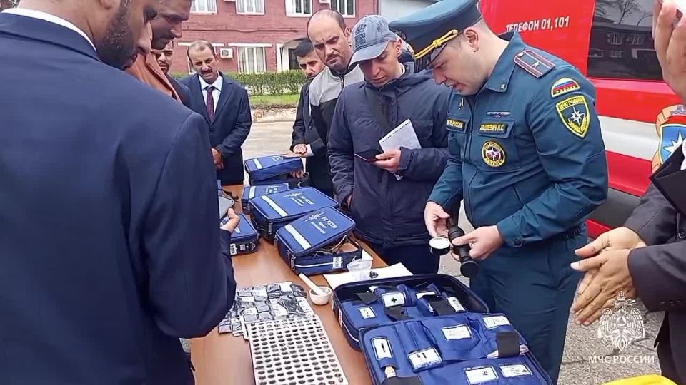 Специалисты Иркутской испытательной пожарной лаборатории провели учебное занятие для сотрудников правоохранительных органов Султаната Омана