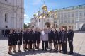 Глава МВД России Владимир Колокольцев встретился с выпускниками военных вузов и Президентом РФ