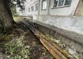 Теплотрасса загорелась в Тулуне из-за поджога пуха