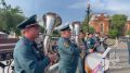 Профилактика с музыкой: духовой оркестр Главного управления и сотрудники МЧС России напомнили иркутянам о соблюдении правил безопасности