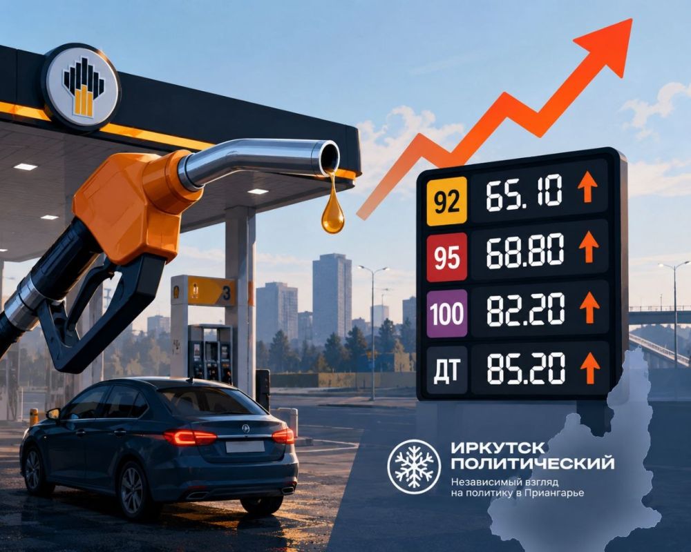 Бензин в Иркутске: дефицит отступает, цены растут