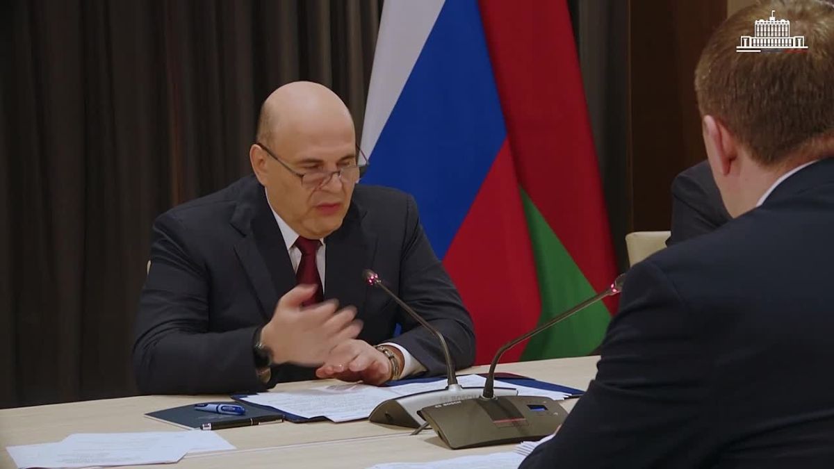 Михаил Мишустин в Екатеринбурге встретился с премьер-министром Белоруссии Александром Турчиным