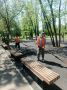 Уборка скверов и парков ведется в Иркутске