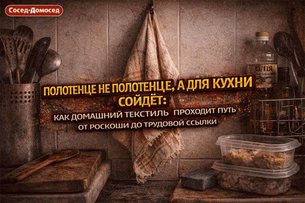 Кухонное полотенце: от роскоши до «всё ещё сойдёт»