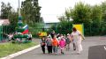Первую учебно-игровую площадку по Правилам дорожного движения открыли у детского сада в Чунском округе