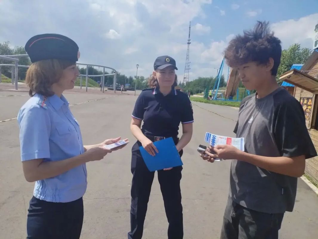 Профилактическая акция «Безопасное лето» прошла в Братске Профилактическая акция «Безопасное лето» прошла в Братске