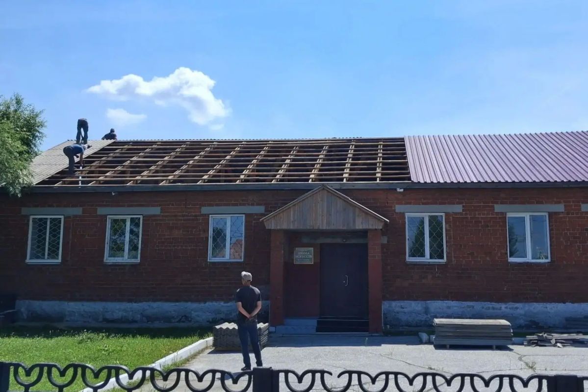 Начался капремонт в здании филиала Детской школы искусств им. К.Г. Самарина» в селе Баклаши