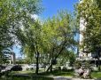 Доброе утро, Иркутск!. сквер на пересечении бульвара Гагарина и улицы Российской