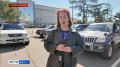 эти минуты у здания правительства Иркутской области припарковались 14 автомобилей — участников международной трансконтинентальной автомобильной экспедиции