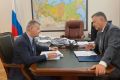 Капремонты объектов образования Иркутской области обсудили замминистра просвещения РФ Андрей Николаев и Губернатор региона Игорь Кобзев