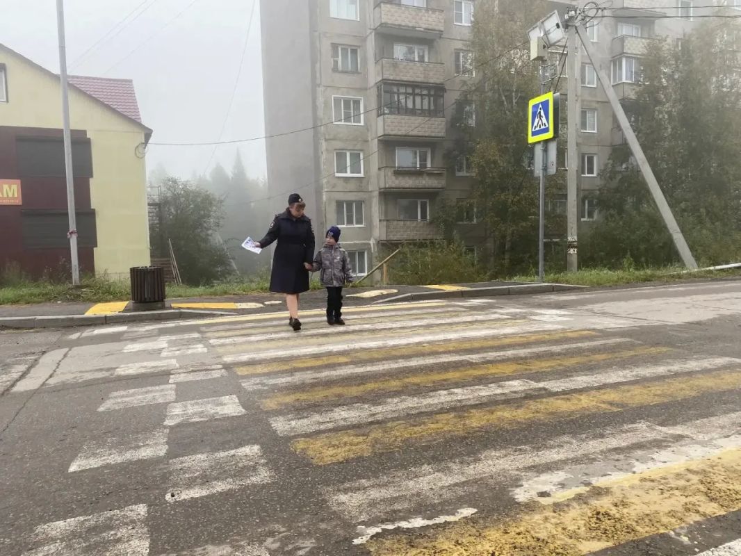 В Нижнеилимском округе прошёл «Курс юного пешехода» для первоклассников В Нижнеилимском округе прошёл «Курс юного пешехода» для первоклассников