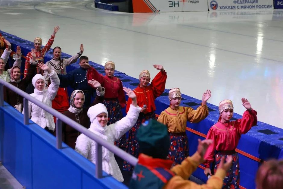 3 сентября 2026 года в Ледовом дворце «Байкал» состоялось торжественное открытие фестиваля русского хоккея «Единство нации», в котором принимают участие 120 лучших спортсменов страны 3 сентября 2026 года в Ледовом дворце «Байкал» состоялось торжественное открытие фестиваля русского хоккея «Единство нации», в котором принимают участие 120 лучших спортсменов страны