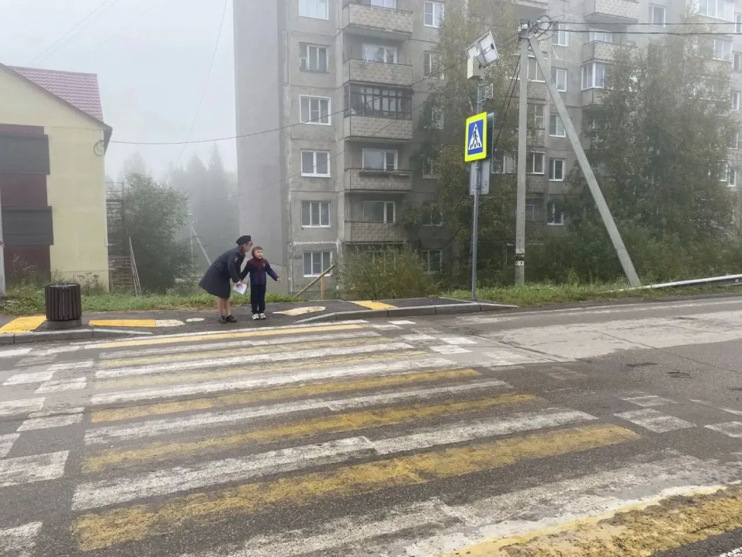 В Нижнеилимском округе прошёл «Курс юного пешехода» для первоклассников В Нижнеилимском округе прошёл «Курс юного пешехода» для первоклассников