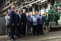 Первый заместитель Председателя Правительства Российской Федерации Денис Мантуров ознакомился с производственными мощностями Иркутского завода тяжелого машиностроения
