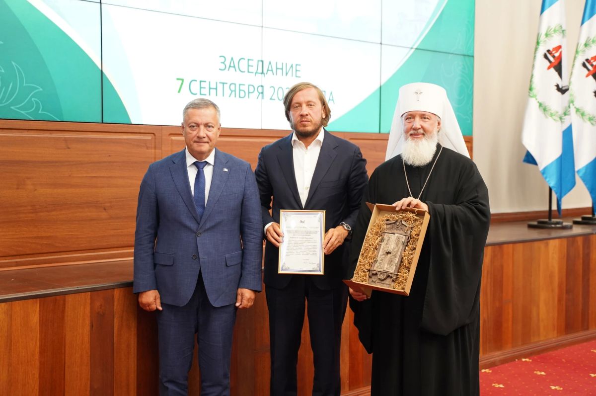 На заседании регионального отделения Всемирного Русского Народного Собора в Иркутской области обсудили вопросы укрепления единства России На заседании регионального отделения Всемирного Русского Народного Собора в Иркутской области обсудили вопросы укрепления единства России
