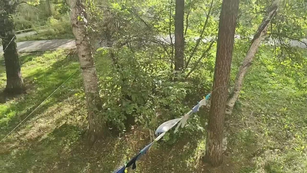 На Синюшке пошел ливень