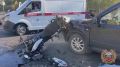 В Ангарске водитель мотоцикла погиб в ДТП