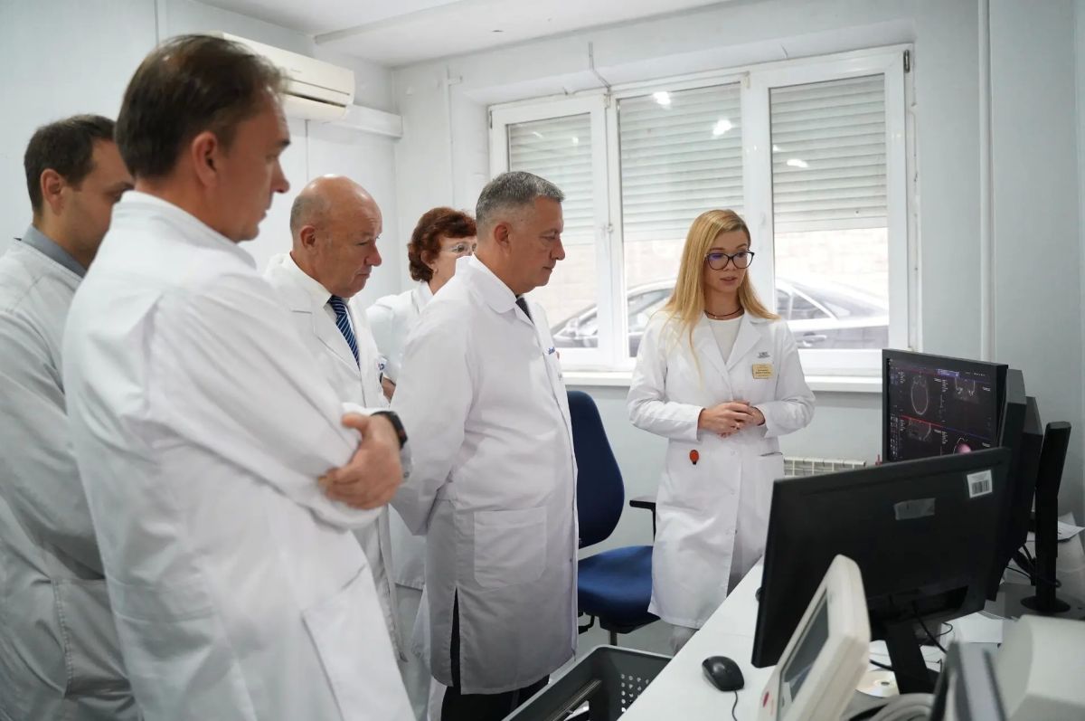 До конца года в Иркутскую областную клиническую больницу поступит новый компьютерный томограф До конца года в Иркутскую областную клиническую больницу поступит новый компьютерный томограф