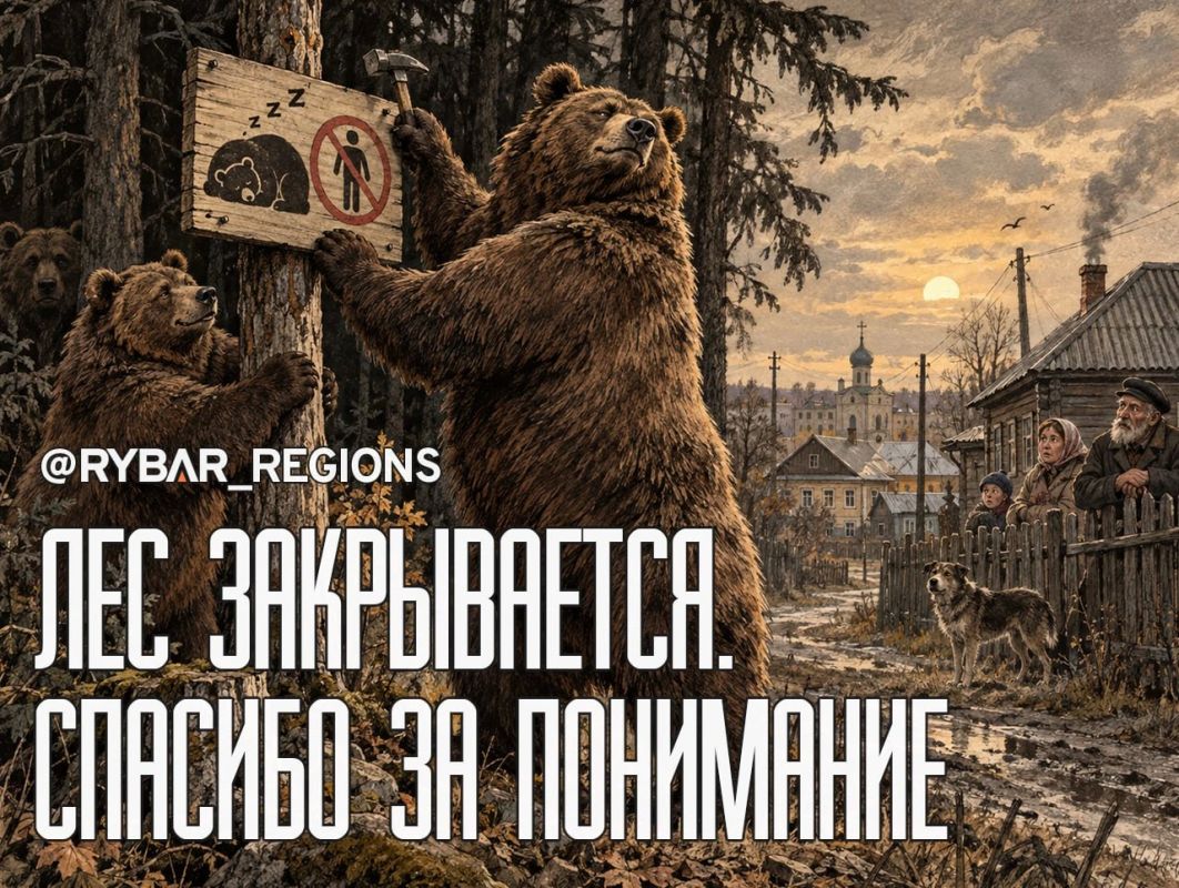 Лес закрывается. Иркутские медведи диктуют свои правила