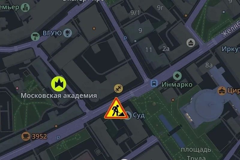 Вблизи со сквером Кирова в Иркутске ограничили проезд автомобилей