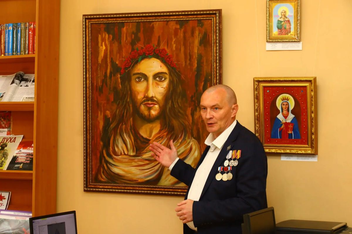 «Здесь Русью пахнет»: в Иннокентьевской библиотеке Иркутска открылась художественная выставка Павла Безденежных «Здесь Русью пахнет»: в Иннокентьевской библиотеке Иркутска открылась художественная выставка Павла Безденежных