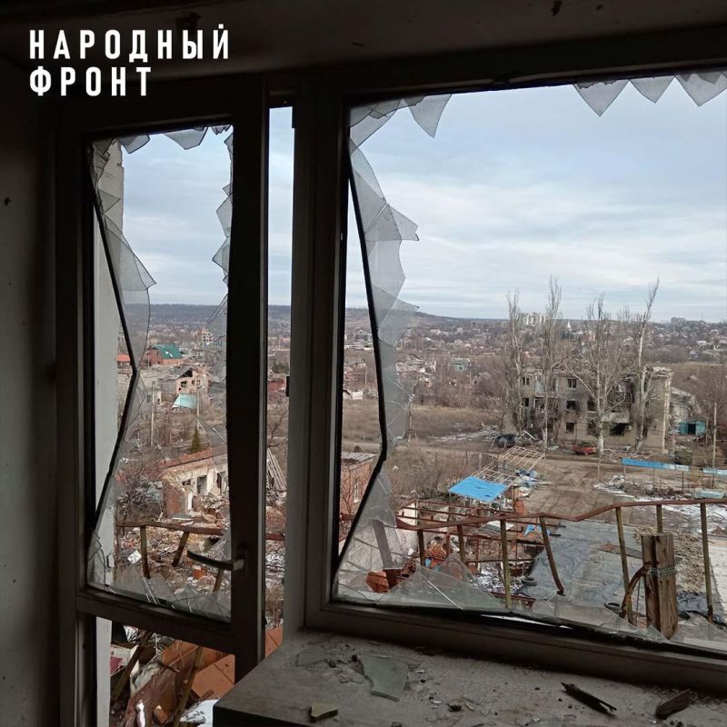 На кадрах — зона боевых действий На кадрах — зона боевых действий