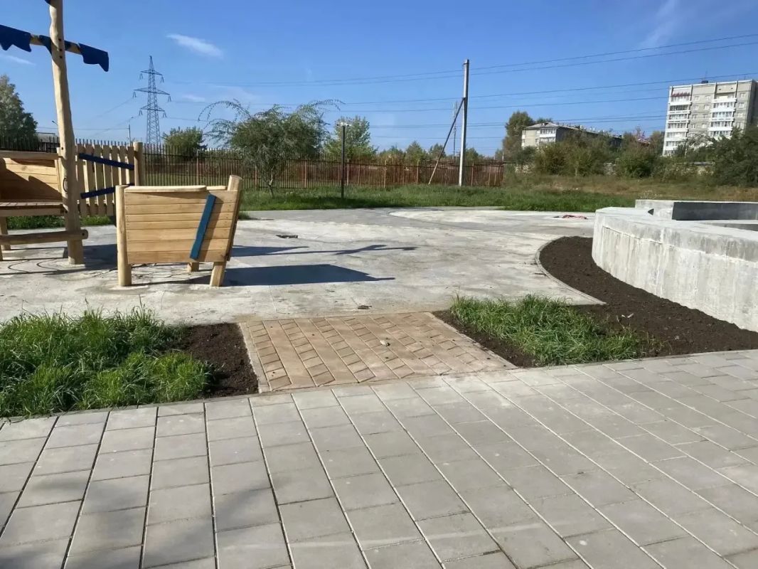 Благоустройство «Сквера Будущего» продолжается в Иркутске Благоустройство «Сквера Будущего» продолжается в Иркутске