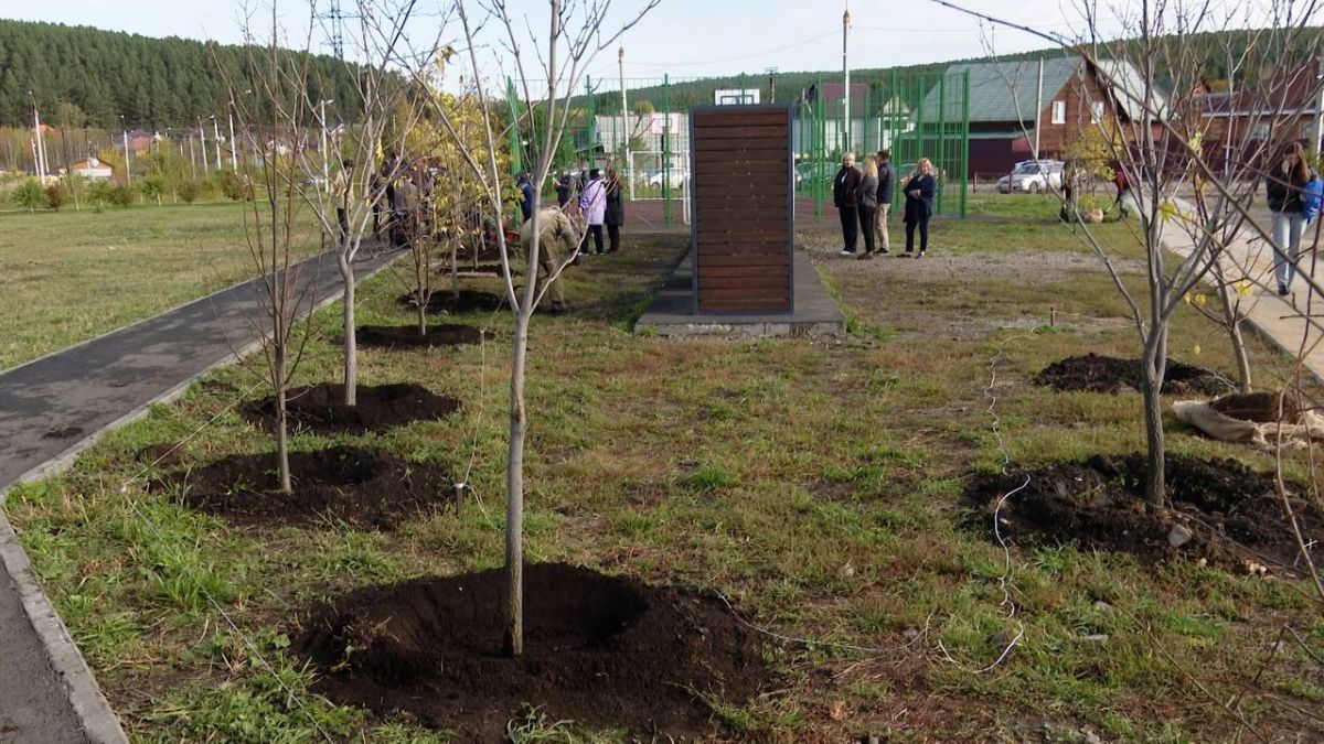 Очередной этап благоустройства парка «Полесье» завершили в Иркутске