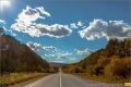 #нампишут. По осенней дороге с облаками Фото: Владимир Гришин