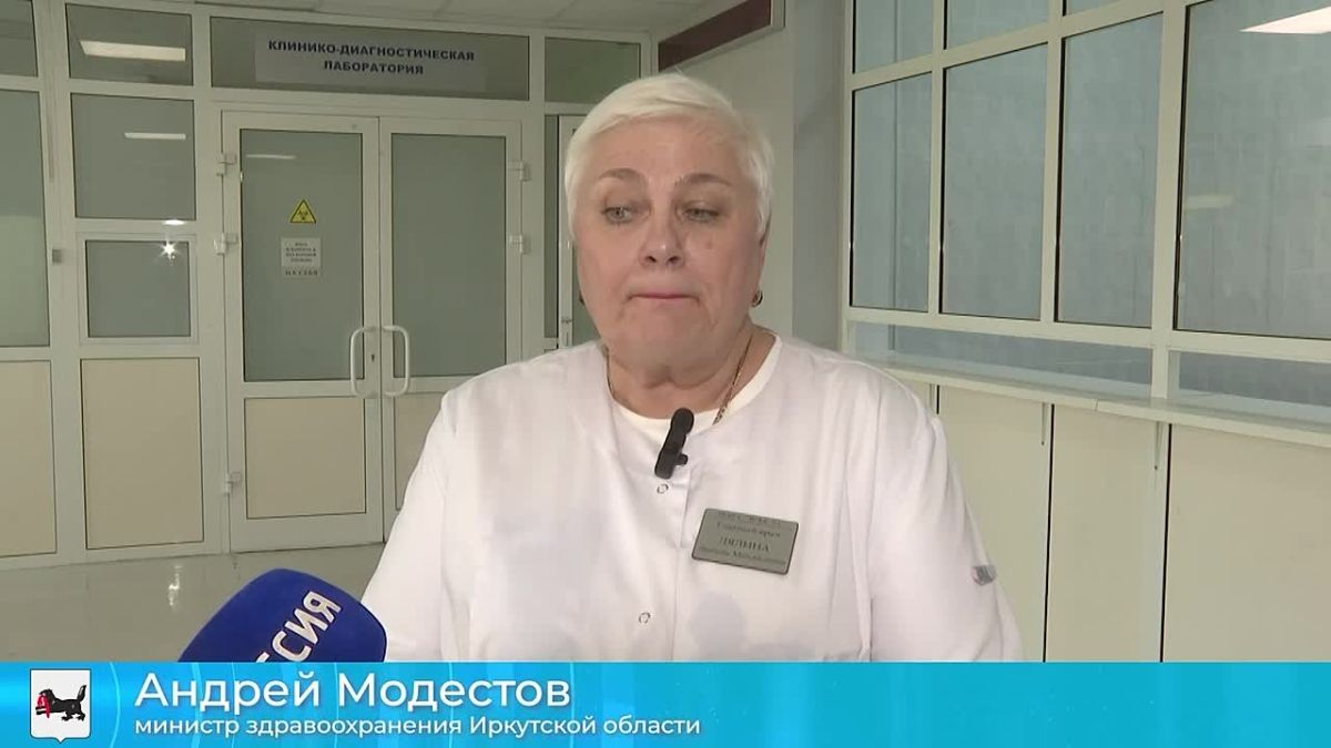 Игорь Кобзев: В Иркутской городской клинической больнице №1 завершается ремонт приемного отделения