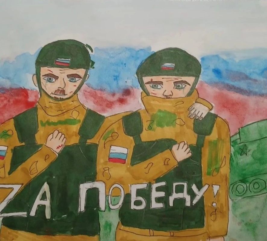 «Дети рисуют Победу»: знакомимся с первым участником!