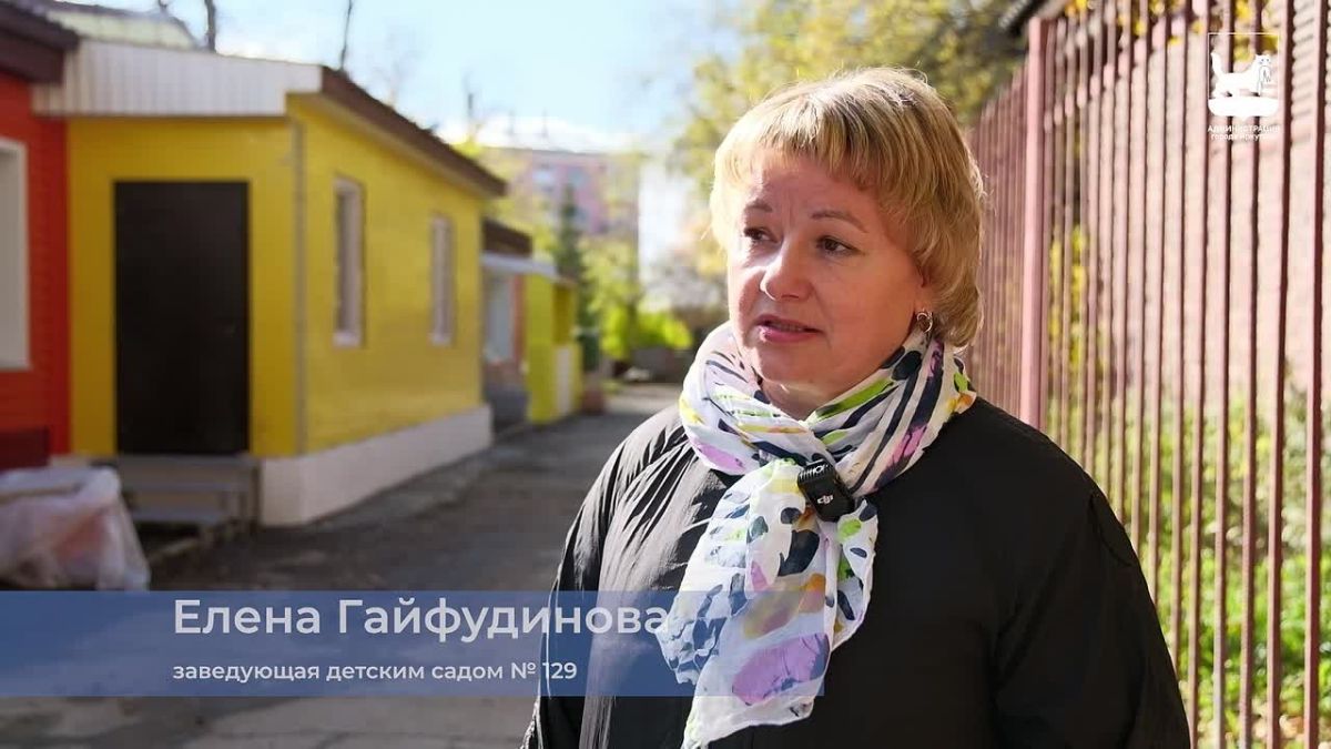 Руслан Болотов: Капитальный ремонт в детском саду № 129 идёт с опережением графика