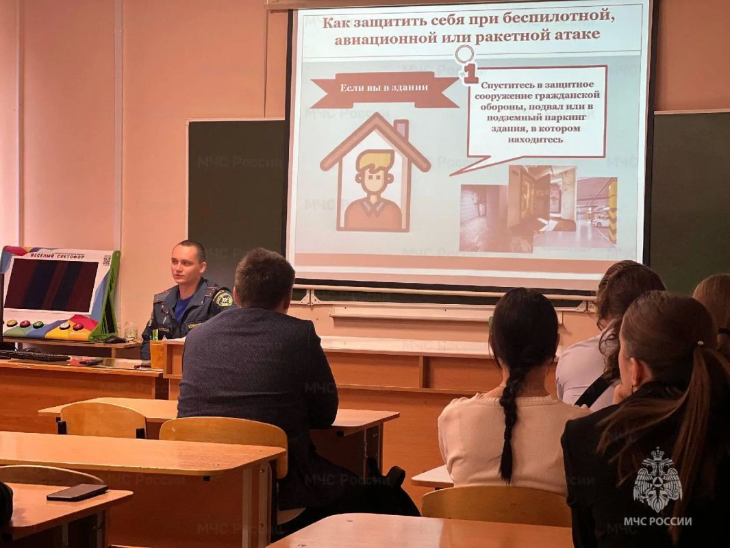 Уроки безопасности - часть масштабной штабной тренировки по гражданской обороне Уроки безопасности - часть масштабной штабной тренировки по гражданской обороне