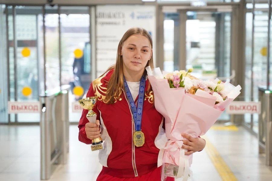 Усольчанка Валерия Вершинина завоевала золото первенства мира по самбо Усольчанка Валерия Вершинина завоевала золото первенства мира по самбо