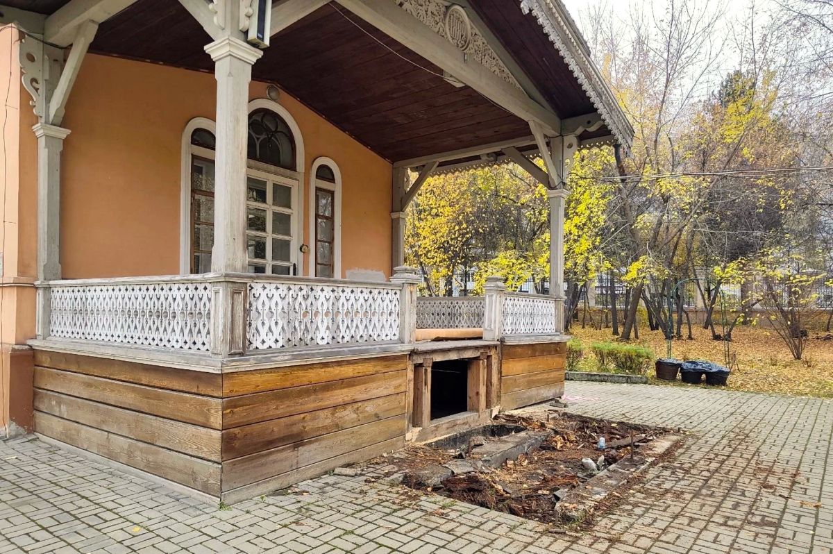 В главном здании Усадьбы В. П. Сукачева стартовали ремонтные работы В главном здании Усадьбы В. П. Сукачева стартовали ремонтные работы