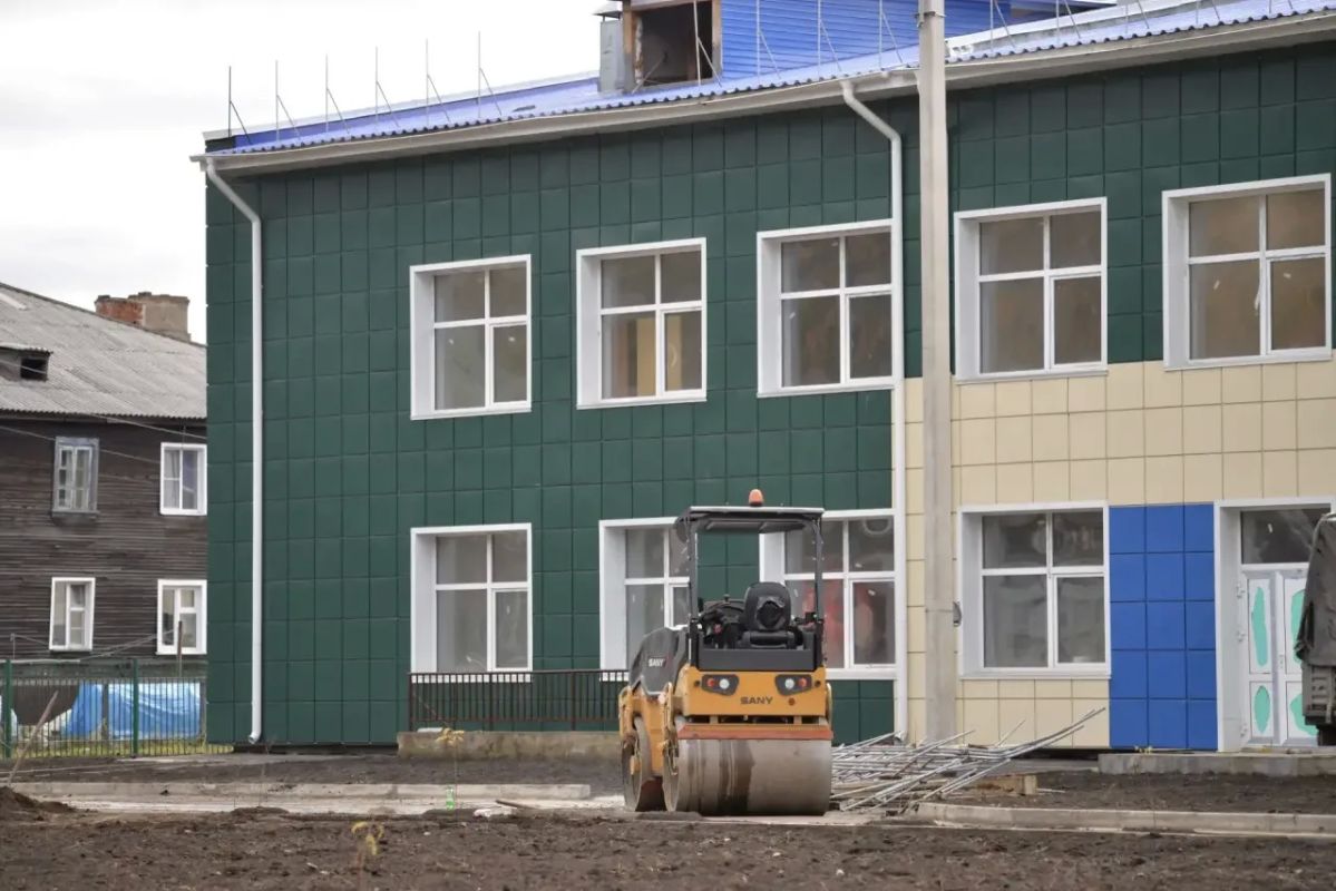На завершающий этап вышло строительство школы в поселке Мамакан Бодайбинского района На завершающий этап вышло строительство школы в поселке Мамакан Бодайбинского района