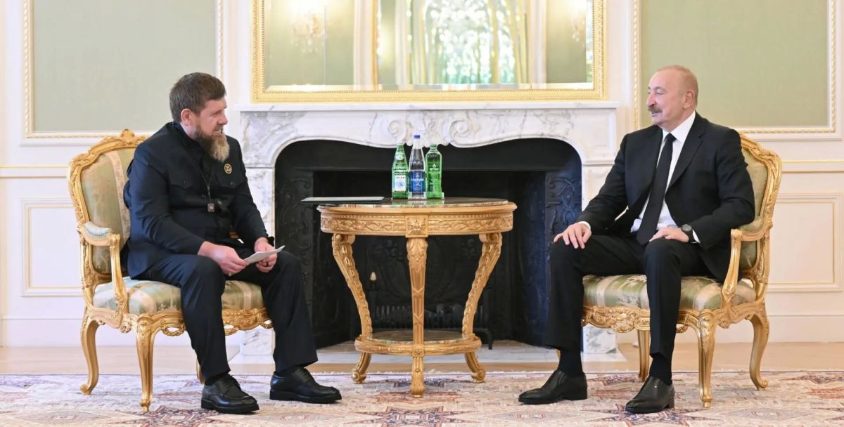 Ильхам Алиев принял в Баку Рамзана Кадырова, сообщила пресс-служба президента Азербайджана