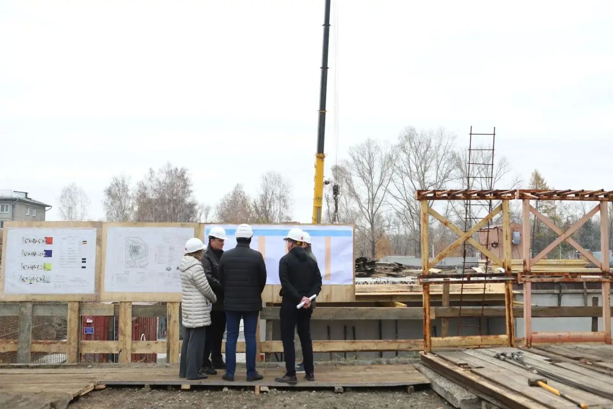 Детский сад на 140 мест возводят в городке ИВАТУ Детский сад на 140 мест возводят в городке ИВАТУ