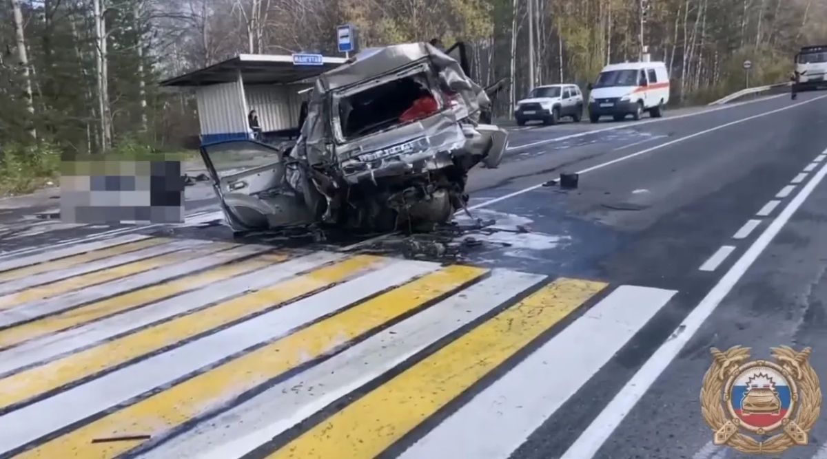 Днем 12 октября на 126-м километре трассы Р-258 «Байкал» возле поселка Мангутай произошла смертельная авария