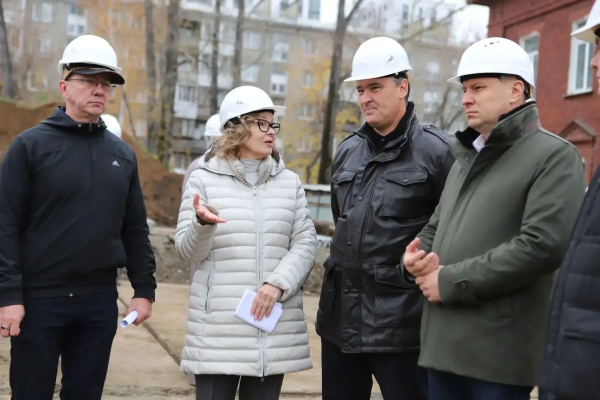 Детский сад на 140 мест возводят в городке ИВАТУ Детский сад на 140 мест возводят в городке ИВАТУ