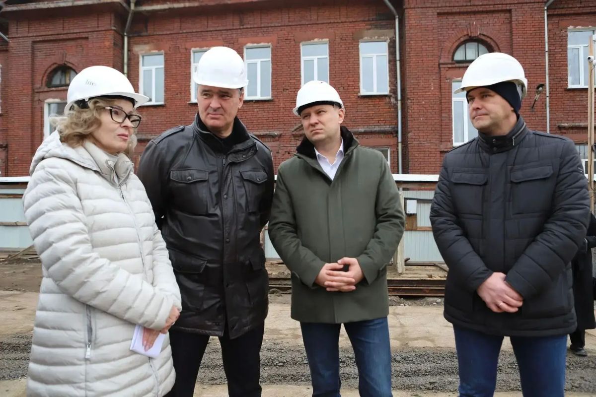 Детский сад на 140 мест возводят в городке ИВАТУ Детский сад на 140 мест возводят в городке ИВАТУ