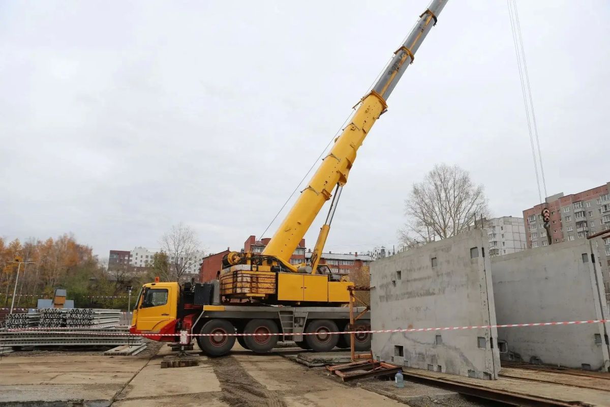 Детский сад на 140 мест возводят в городке ИВАТУ Детский сад на 140 мест возводят в городке ИВАТУ