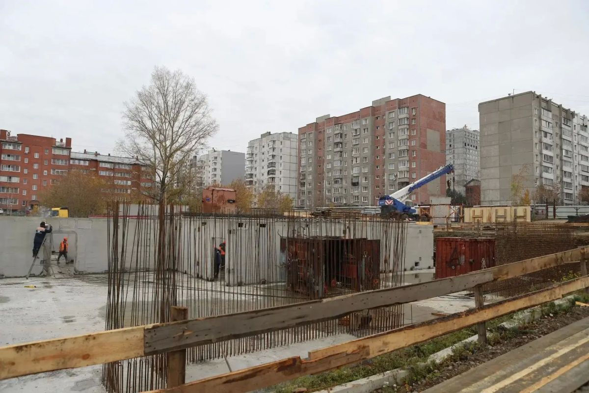 Детский сад на 140 мест возводят в городке ИВАТУ Детский сад на 140 мест возводят в городке ИВАТУ