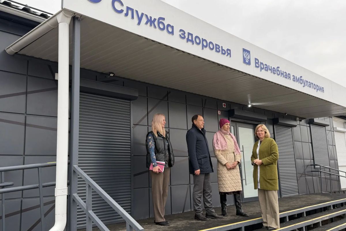 В поселке Плишкино Иркутского муниципального округа возвели новую врачебную амбулаторию